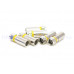 RG6SV5C2V-Y 5C皺縮式接頭 黃色鳳梨接頭 皺縮/推入式RG6 5C2V 有線電視 數位天線CATV 衛星BS.CS 防洩單鋁單網線專用接頭